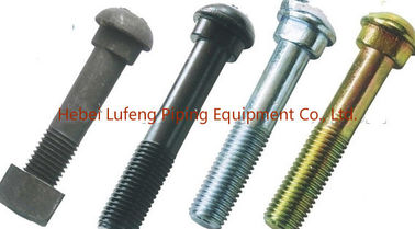 stud bolt,square neck track bolt;bulldozer track shoe bolt