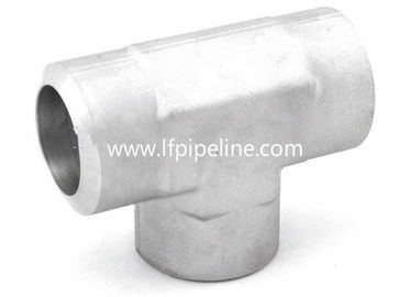 welded stainless steel pipe fittings tube socket weld union tee