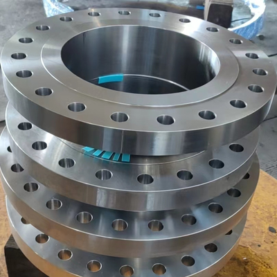 二重ステンレス鋼A182 F53 ASME B16.47は直径の溶接首のフランジをlarged